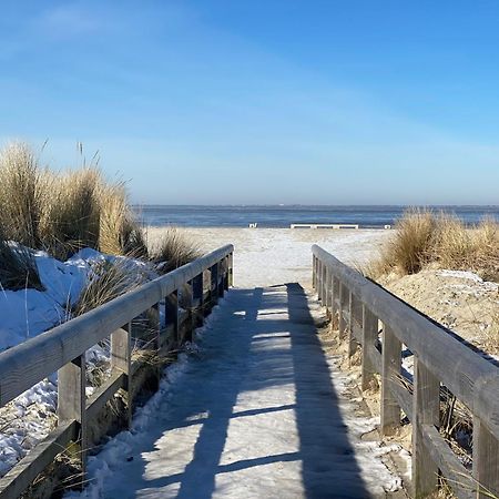 Fewo Friesenbude Nessmersiel, Garten, Wallbox, Bettwaesche Inclusive, 外观 照片